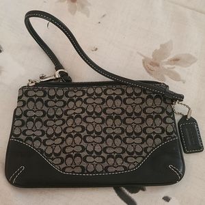 Vintage coach clutch